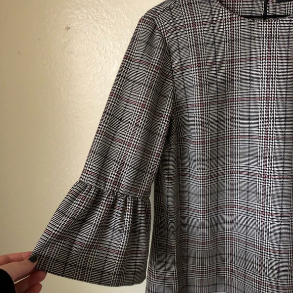 Zara | Houndstooth Dress - Picture 3 of 6